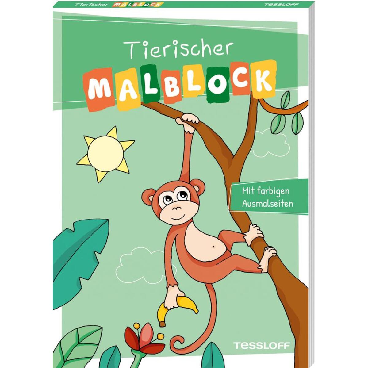 Tierischer Malblock Tierischer Malblock von Tessloff Verlag