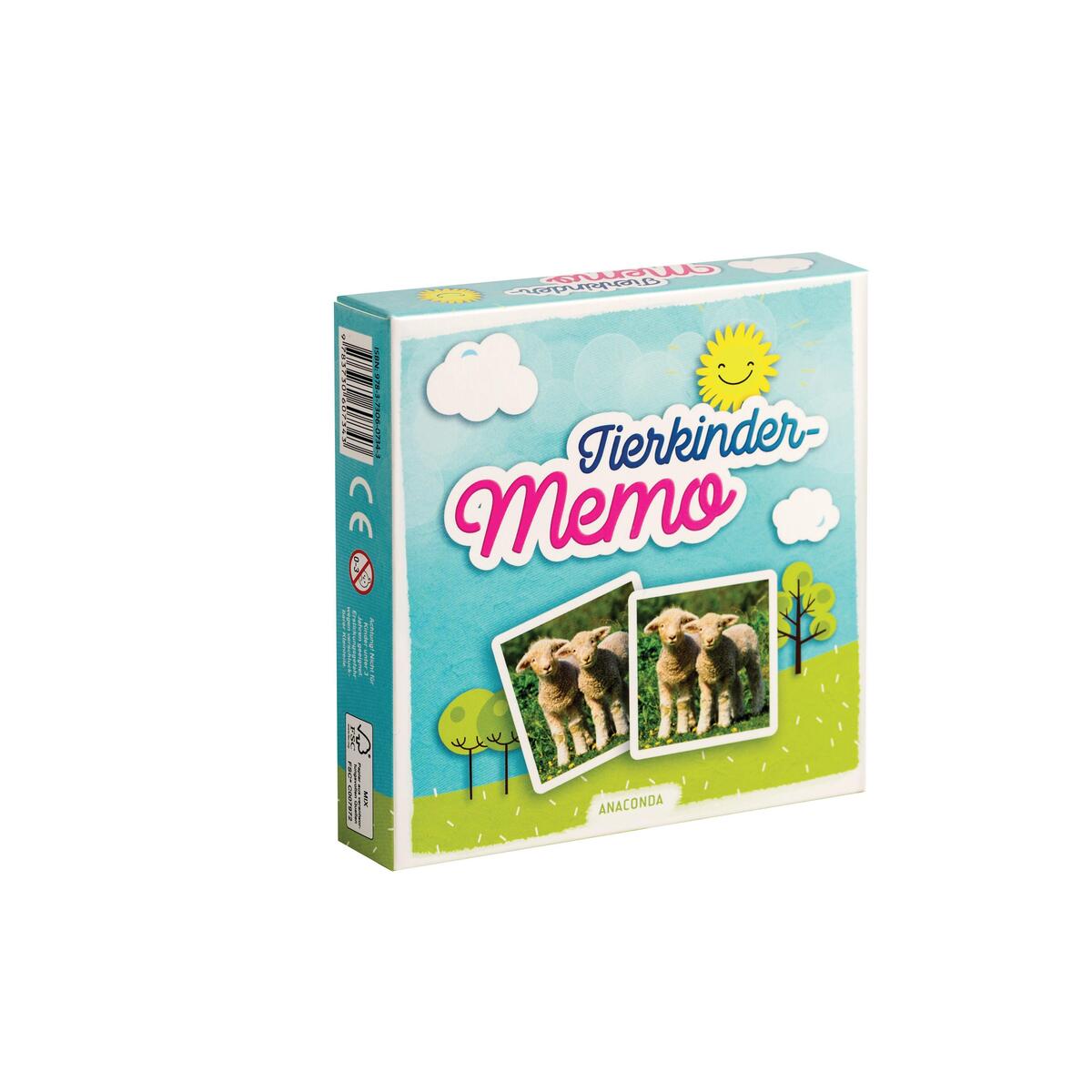 Tierkinder-Memo Tierkinder-Memo von Anaconda Verlag
