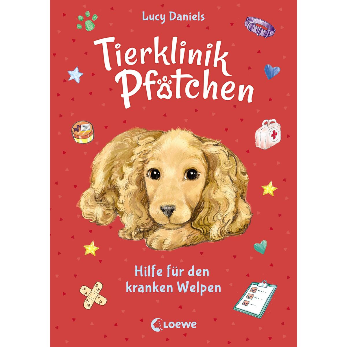 Tierklinik Pfötchen (Band 4) - Hilfe für den kranken Welpen von Loewe Verlag GmbH