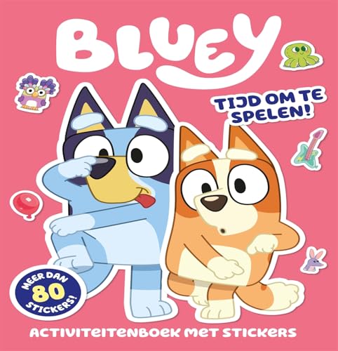 Tijd om te spelen!: Activiteitenboek met stickers (Bluey) von Big Balloon