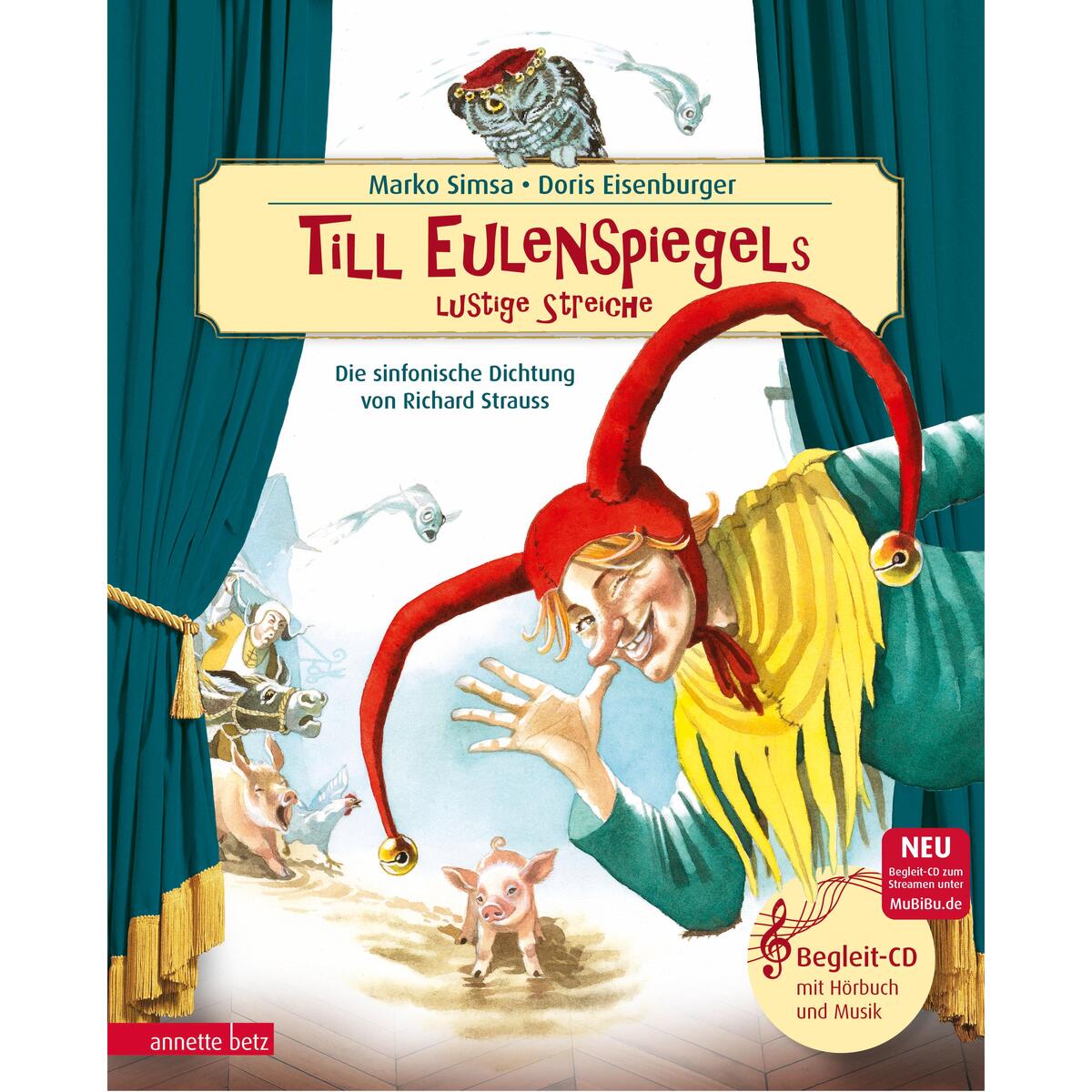 Till Eulenspiegels lustige Streiche mit CD Till Eulenspiegels lustige Streiche mit CD von Betz, Annette