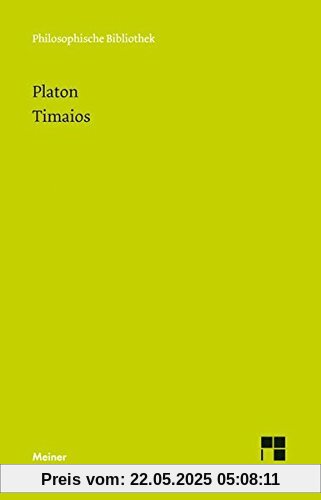 Timaios (Philosophische Bibliothek)