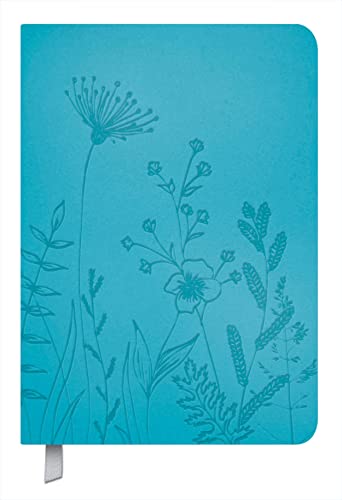 Timer Soft Touch himmelblau 2025: Terminplaner in Lederoptik. Terminkalender mit Wochenübersicht und Lesezeichenband. Taschenkalender im Format: 11 x 16 cm von Korsch Verlag