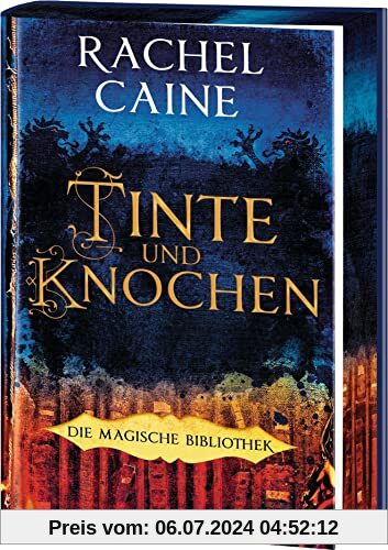 Tinte und Knochen – Die Magische Bibliothek: Die Dark-Academia-Sensation - Mit farbig gestaltetem Buchschnitt nur in limitierter Erstauflage - Roman