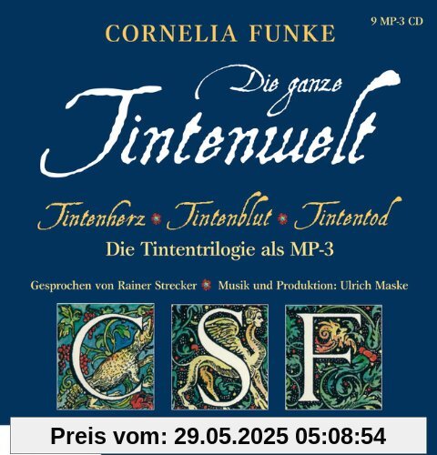Tintenwelt - mp3-Ausgabe: Tintenherz, Tintenblut, Tintentod Tintenwelt - mp3-Ausgabe: Tintenherz, Tintenblut, Tintentod