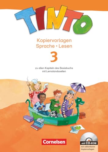 Tinto Sprachlesebuch 2-4|NULL|Ausgabe 2013|3. Schuljahr|NULL|NULL|Kopiervorlagen mit CD-ROM|Zum Basisbuch und Arbeitsordner von Cornelsen Verlag