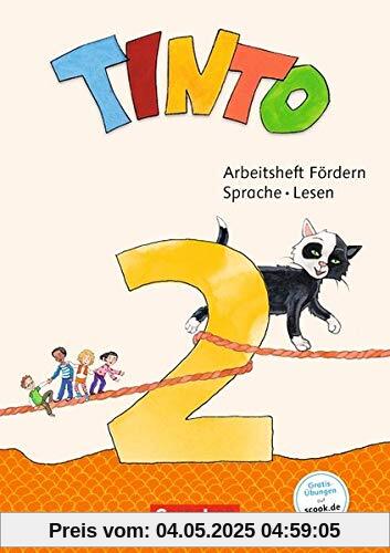 Tinto Sprachlesebuch 2-4 - Neubearbeitung 2019: 2. Schuljahr - Arbeitsheft Fördern - Sprache und Lesen