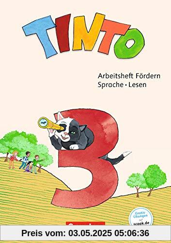 Tinto Sprachlesebuch 2-4 - Neubearbeitung 2019: 3. Schuljahr - Arbeitsheft Fördern - Sprache und Lesen