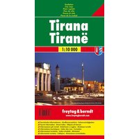 Tirana 1 : 10 000 Stadtplan