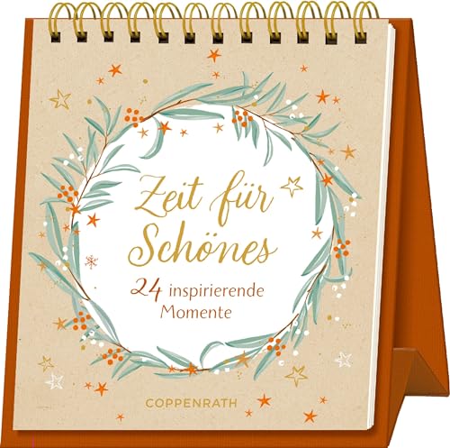 Tisch-Adventskalender – Zeit für Schönes: 24 inspirierende Momente von Coppenrath Verlag GmbH & Co. KG