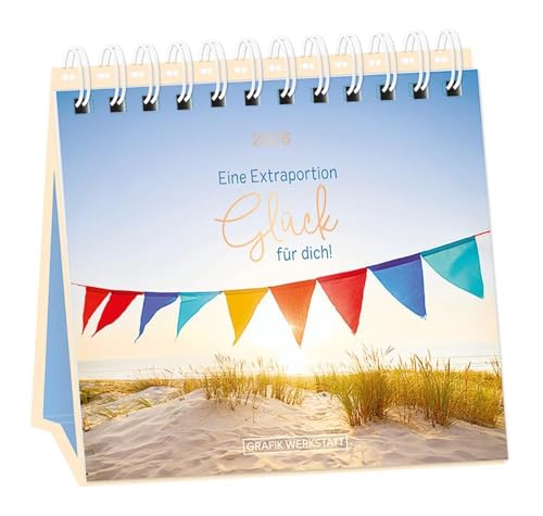 Tischkalender 2026 Extraportion Glück: Tischkalender Tischkalender 2026 Extraportion Glück: Tischkalender von Grafik Werkstatt "Das Original"
