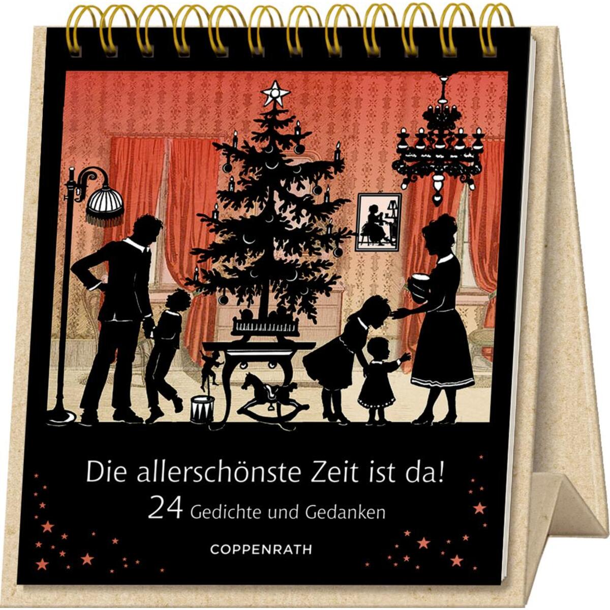 Tischkalender »Die allerschönste Zeit ist da!« von Coppenrath