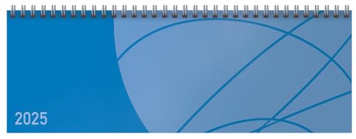 Tischkalender quer Professional Colourlux 2025 blau: 1 Woche 2 Seiten; Bürokalender; Tischquerkalender im Format: 29,8 x 10,5 cm von Korsch Verlag