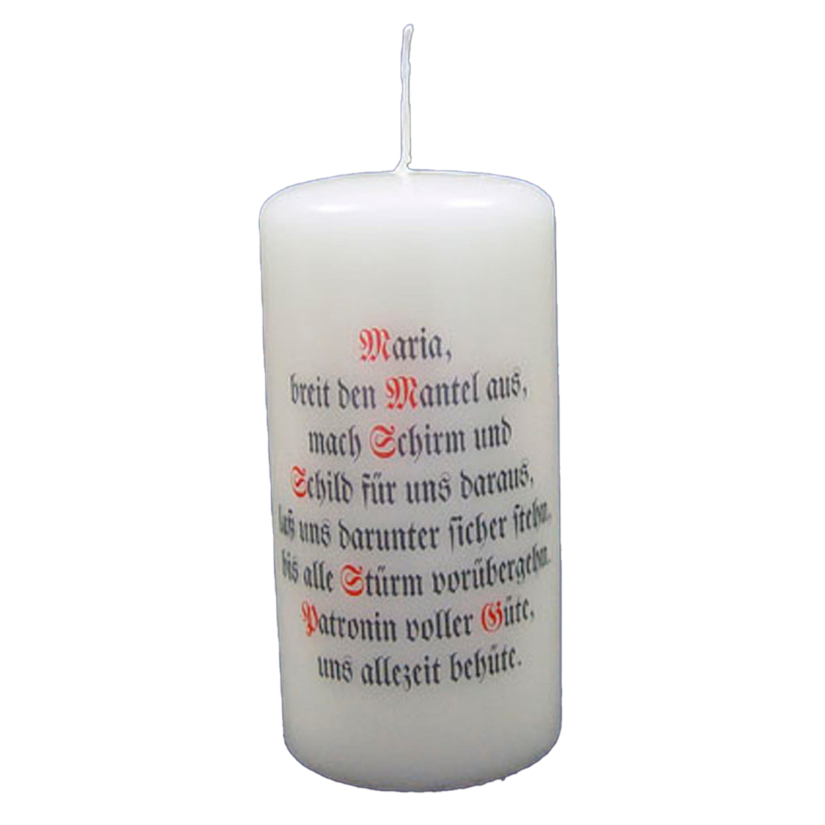 Tischkerze »Maria breit den Mantel aus« Tischkerze »Maria breit den Mantel aus« von Nicolai GmbH