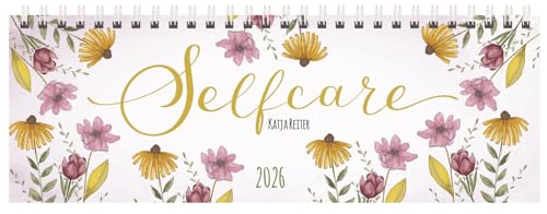 Tischquerkalender Selfcare 2026: 1 Woche 2 Seiten; Tischquerkalender mit viel Platz für Notizen; Format: 29,8 x 10,5 cm von Korsch Verlag