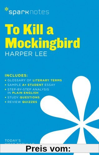 To Kill a Mockingbird by Harper Lee (Sparknotes Literature Guide)