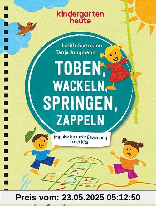 Toben, wackeln, springen, zappeln: Impulse für mehr Bewegung in der Kita