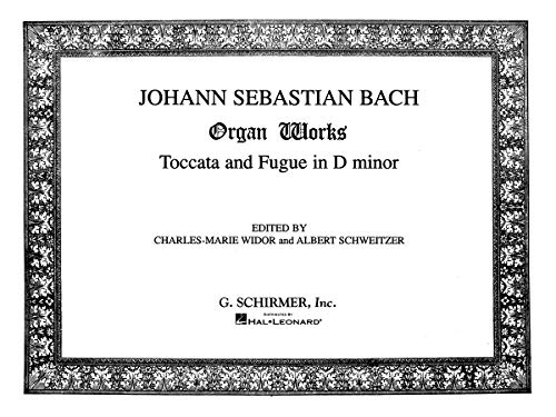Toccata and Fugue in D Minor: Organ Solo: Sheet Music
