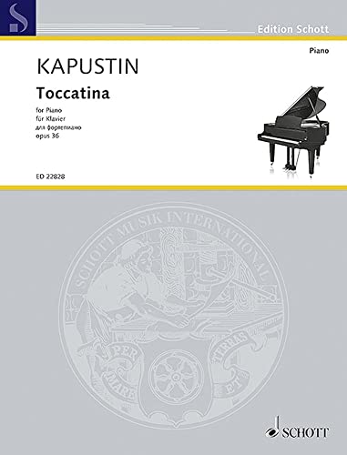 Toccatina: op. 36. Klavier.: op. 36. piano. (Edition Schott)