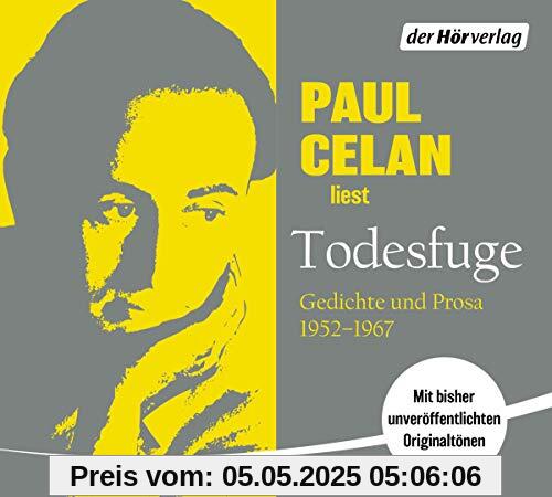 Todesfuge: Gedichte und Prosa 1952-1967 Todesfuge: Gedichte und Prosa 1952-1967
