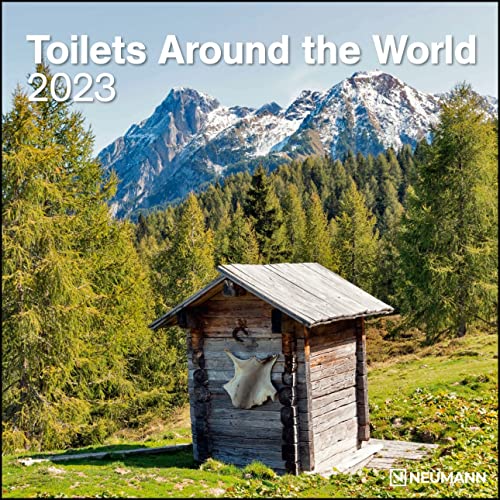 Toilets Around the World 2023 - Wand-Kalender - Broschüren-Kalender - 30x30 - 30x60 geöffnet - Toiletten-Kalender (GRID CALENDAR) von teNeues Calendars & Stationery GmbH & Co. KG