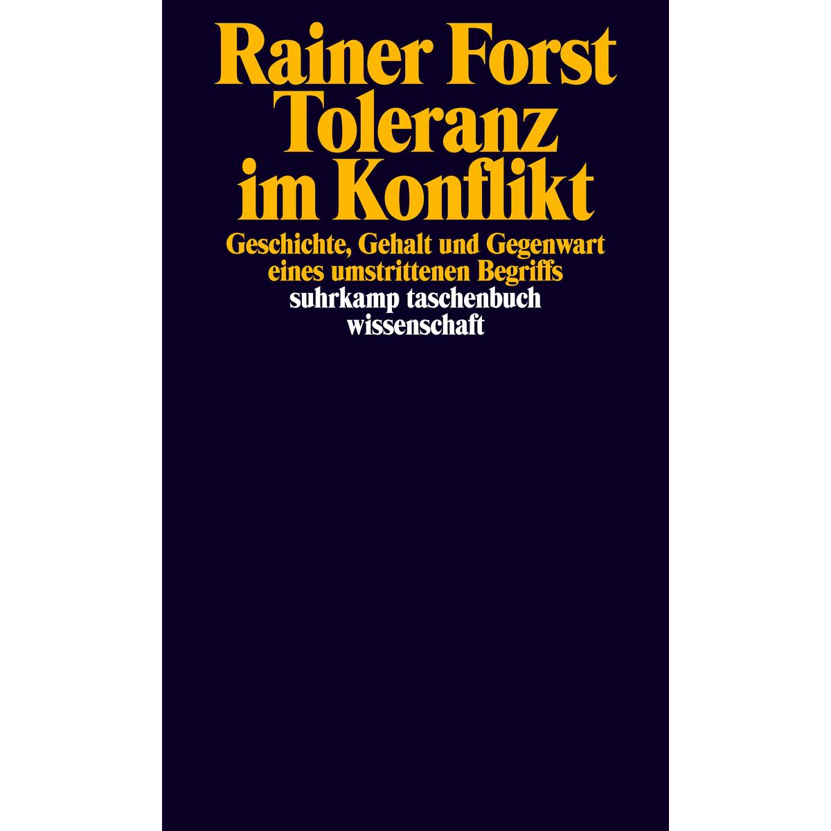 Toleranz im Konflikt Toleranz im Konflikt von Suhrkamp Verlag