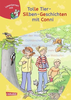 Lesen lernen mit Conni: Tolle Tier-Silben-Geschichten mit Conni von Carlsen