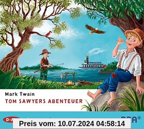 Tom Sawyers Abenteuer: Hörspiel mit Martin Seifert, Ursula Werner u.v.a. (1 CD)