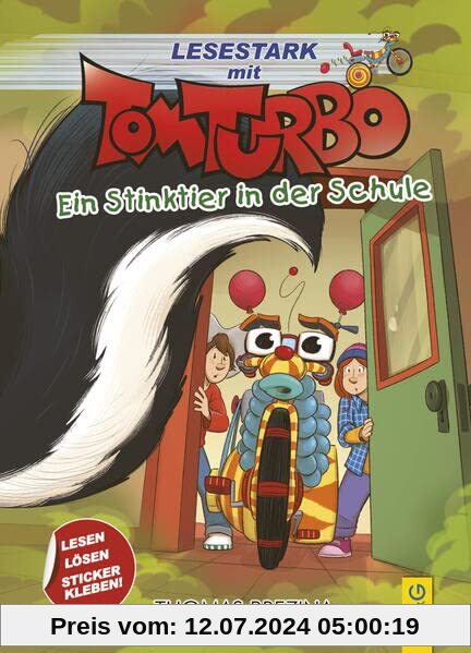Tom Turbo - Lesestark - Ein Stinktier in der Schule (Tom Turbo: Turbotolle Leseabenteuer)