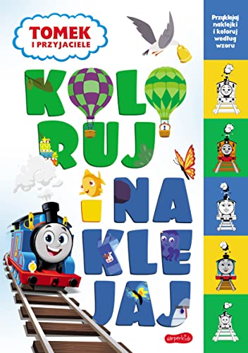 Tomek i przyjaciele. Koloruj i naklejaj 2 von HarperKids