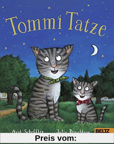 Tommi Tatze: Vierfarbiges Pappbilderbuch. Einband mit Goldfolie
