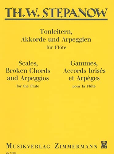 Tonleitern, Akkorde und Arpeggien: Flöte.