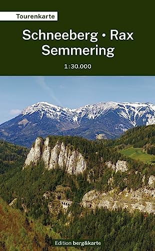 TopoMap Schneeberg-Rax-Semmering: Topografische Karte Maßstab 1:30.000 von Falter Verlag