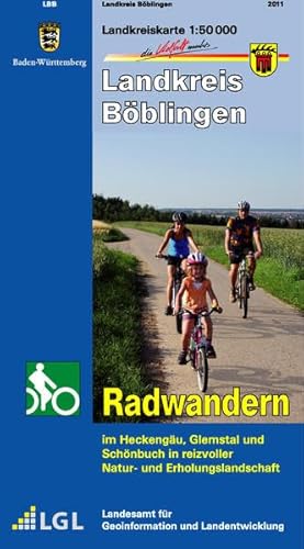 Topographische Landkreiskarten Baden-Württemberg, Landkreis Böblingen: Radwandern im Heckengäu, Glemstal und Schönbuch in reizvoller Natur- und Erholungslandschaft 1:50 000 (Landkreiskarte: 1:50000) Topographische Landkreiskarten Baden-Württemberg, Landkreis Böblingen: Radwandern im Heckengäu, Glemstal und Schönbuch in reizvoller Natur- und Erholungslandschaft 1:50 000 (Landkreiskarte: 1:50000)