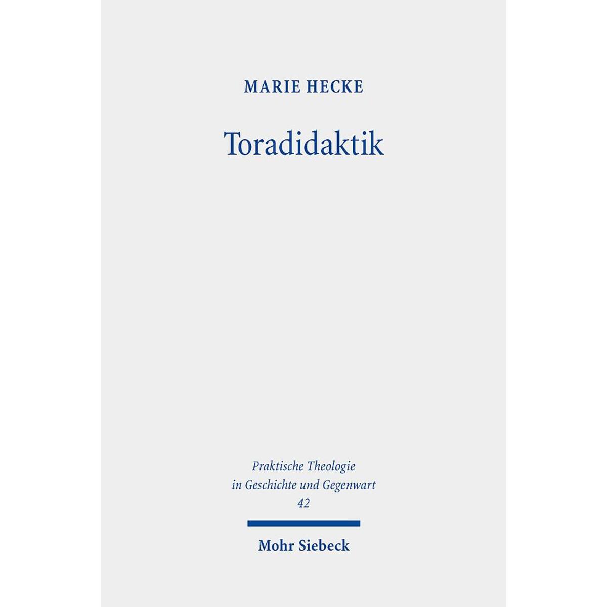 Toradidaktik von Mohr Siebeck GmbH & Co. K