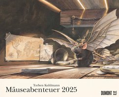 Torben Kuhlmann Mäuseabenteuer 2025 - DUMONT Kinder-Kalender - Querformat 52 x 42,5 cm - Spiralbindung von DuMont / DuMont Kalenderverlag