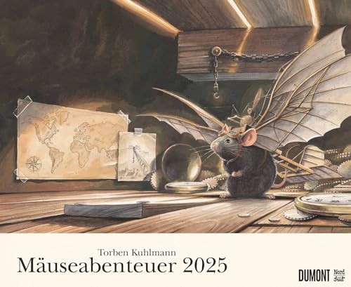Torben Kuhlmann Mäuseabenteuer 2025 – DUMONT Kinder-Kalender – Querformat 52 x 42,5 cm – Spiralbindung von Dumont Kalenderverlag