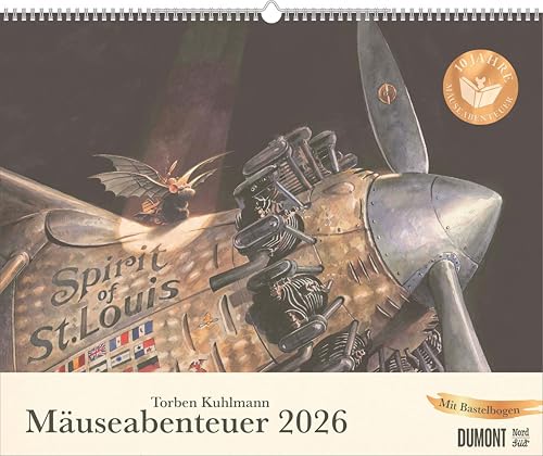Torben Kuhlmann Mäuseabenteuer 2026 – DUMONT Kinder-Kalender – Querformat 52 x 42,5 cm – Spiralbindung: Torben Kuhlmann von DUMONT