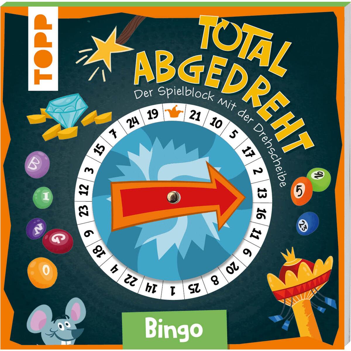 Total abgedreht! Spieleblock mit Drehscheibe - Bingo von Frech Verlag GmbH