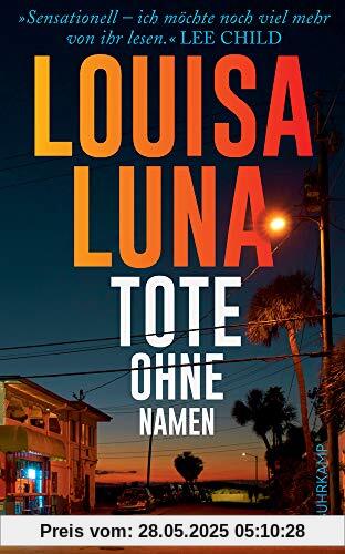 Tote ohne Namen: Thriller (suhrkamp taschenbuch)