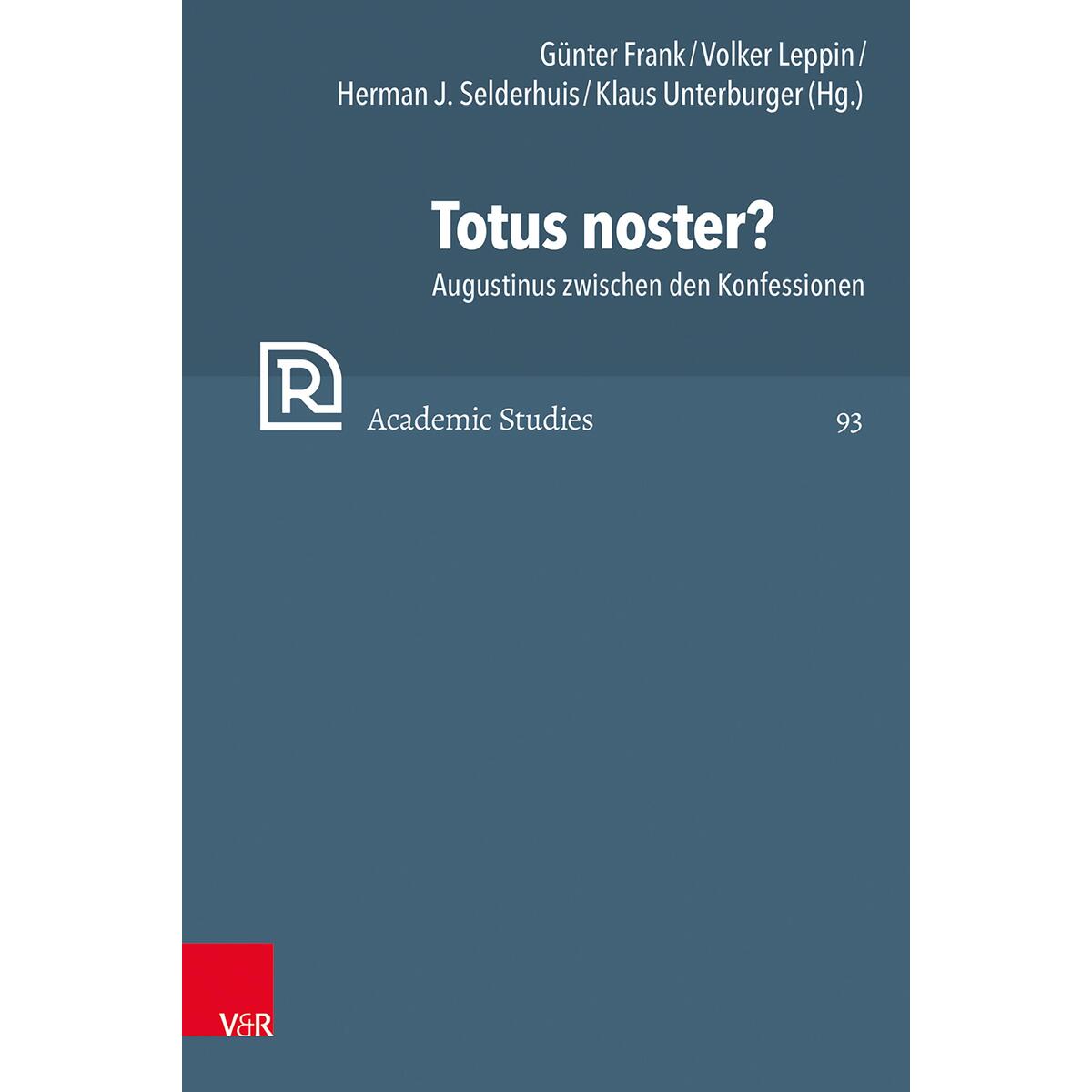 Totus noster? Totus noster? von Vandenhoeck + Ruprecht