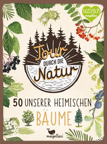 Tour durch die Natur - 50 unserer heimischen Bäume: Bestimmungskarten-Set mit 50 Arten für Kinder ab 8 Jahren