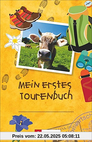 Tourenbuch für Kinder: Das Tourenbuch zum Eintragen jeder Wanderung für Kinder. So bekommt jedes Kind ein ganz persönliches Wanderbuch und Gipfelbuch für alle Ausflüge in die Alpen.