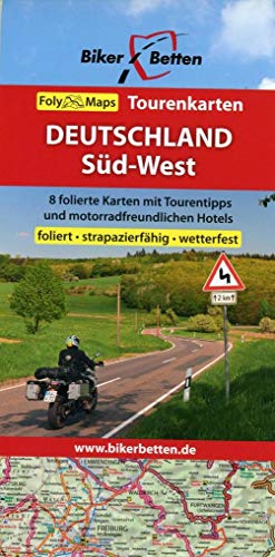 Tourenkarten Set Deutschland Süd-West (FolyMaps)