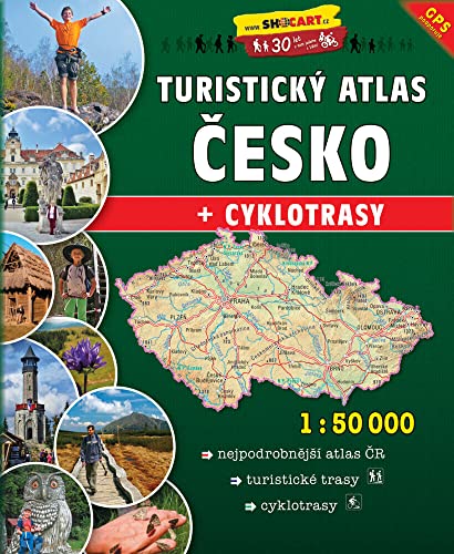 Touristische Wanderatlas Tschechien (1:50.000): + Cyklotrasy. Shocart von Freytag + Berndt