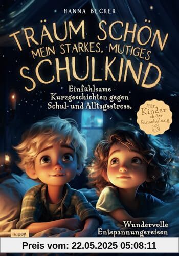 Träum schön mein starkes, mutiges Schulkind: Einfühlsame Kurzgeschichten gegen Schul- und Alltagsstress. Wundervolle Entspannungsreisen zum Mitmachen. Für Kinder ab der Einschulung