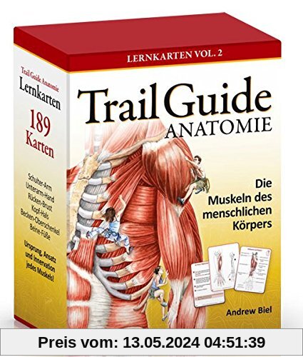 Trail Guide Anatomie - Lernkarten Vol. 2