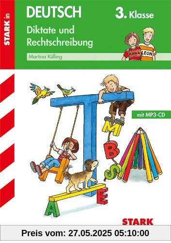 Training Deutsch Grundschule / 3. Kl. mit MP3-CD: Diktate und Rechtschreibung