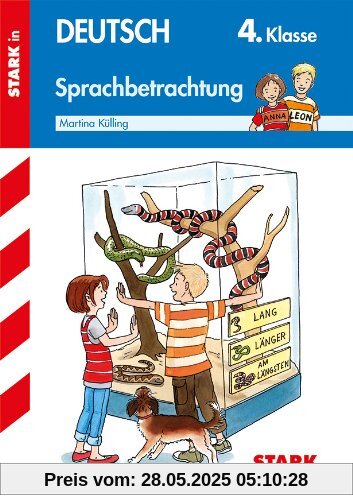 Training Grundschule - Deutsch Sprachbetrachtung 4. Klasse Training Grundschule - Deutsch Sprachbetrachtung 4. Klasse