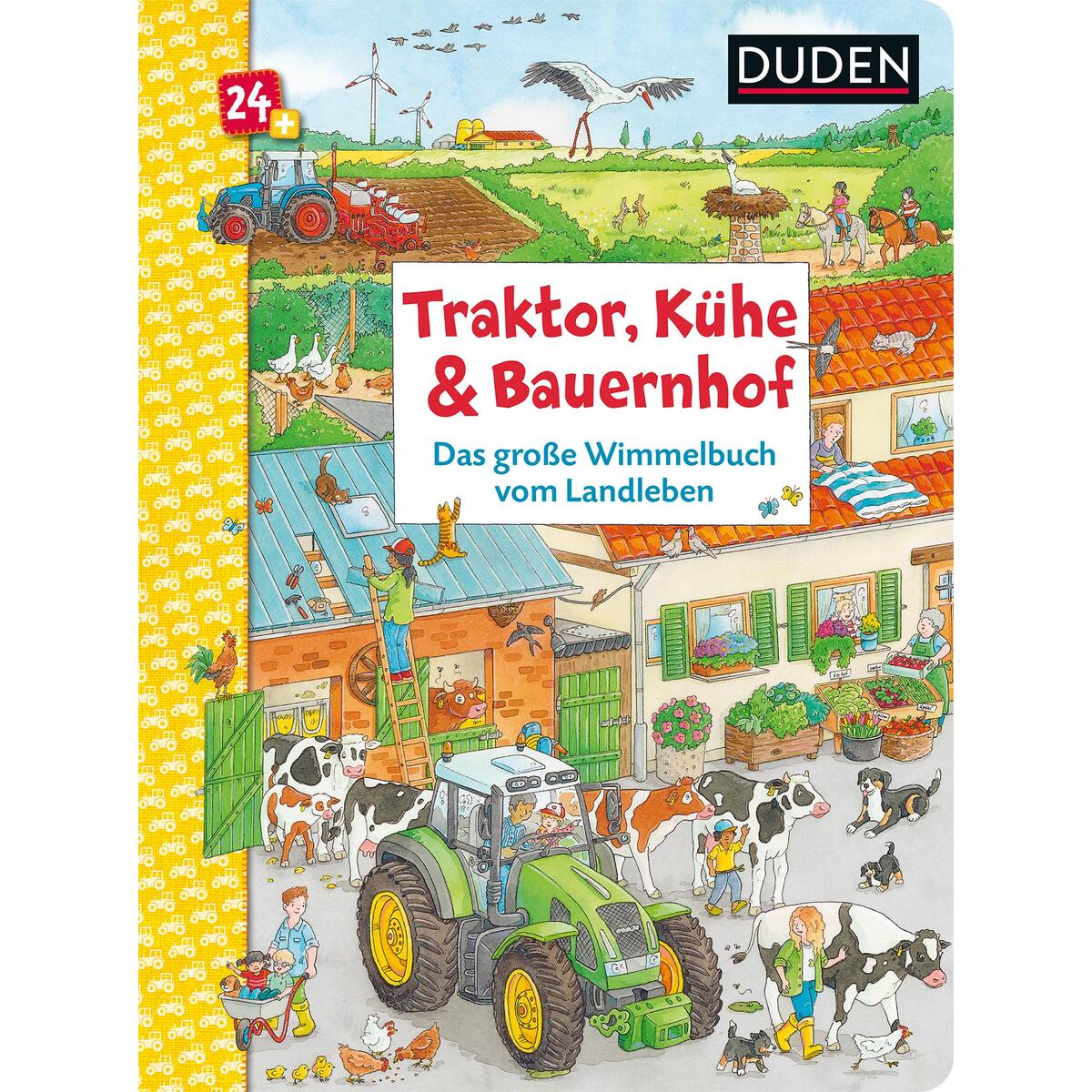 Traktor, Kühe & Bauernhof: Das große Wimmelbuch vom Landleben von FISCHER Sauerländer Duden